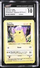 CGC 10 Pikachu 58/102 Shadowless Japanese Cd Promo Base Set Pokemon Card