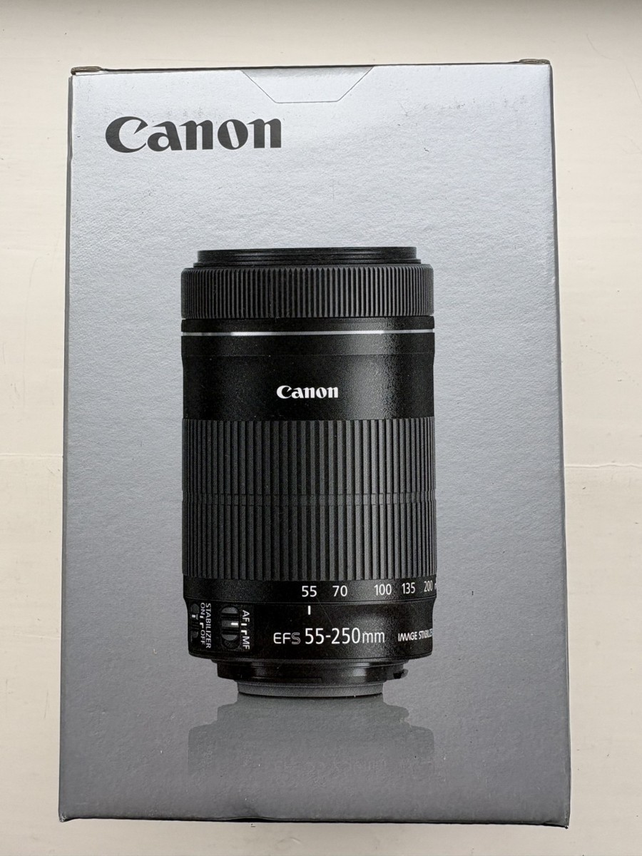 EF-S 55-250mmF4-5.6 IS ＋ EF-S18-55（おまけ） Canon EF-S 55-250mm f/4-5.6 IS STM Telephoto Zoom Lens for SLR