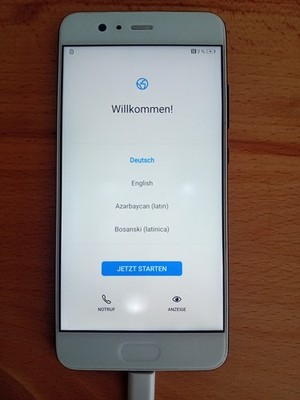 Huawei P10 64GB, 4 GB RAM, weiß, VTR-L09, Displaywechsel, SIMlockfrei