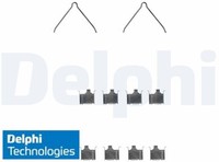 Delphi LX0229 ZubehöRsatz FüR Scheibenbremsbelag ZubehöRsatz Bremsbelag