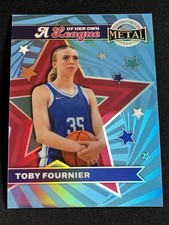 TOBY FOURNIER 2025 LEAF METAL WOMEN OF SPORT BLUE 5/8 LEAGUE OF HER OWN RC 🔥🔥