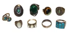 Lot of Vintage Silver Rings