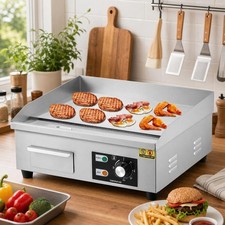 18" Commercial Electric Countertop Griddle Flat Top Grill Hot Plate 122  -572  