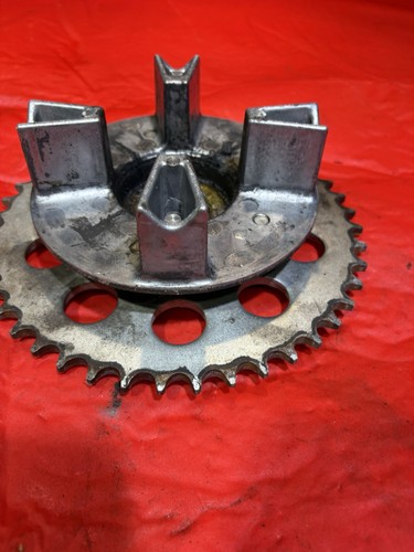 2002 HONDA SHADOW DELUXE VT600CD REAR SPROCKET HUB 42615-MY9-791 - Picture 2 of 6
