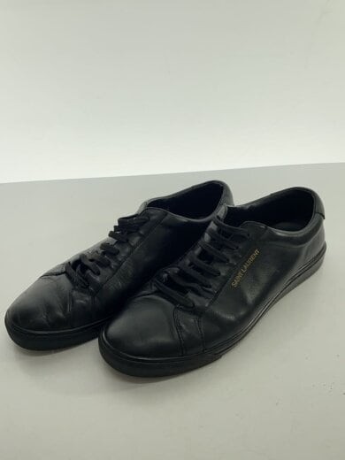 SAINT LAURENT ANDY sneakers basse taglia 43 nero pelle 606833