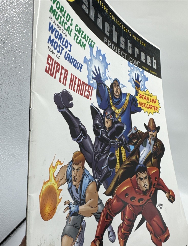 RARE Stan Lee Presents Backstreet Boys Project #1 Comic Book Premier ...