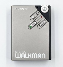 SONY WM-2 WM-II WALKMAN Portable Cassette Player Silver Working Confirmed Good