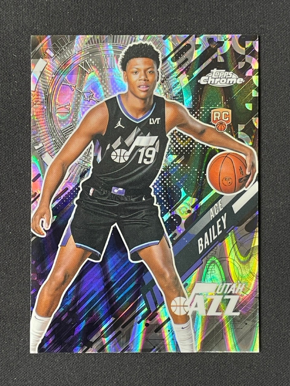 Ace Bailey 2025-26 Topps Chrome Go Time RayWave Refractor RC #GT-20