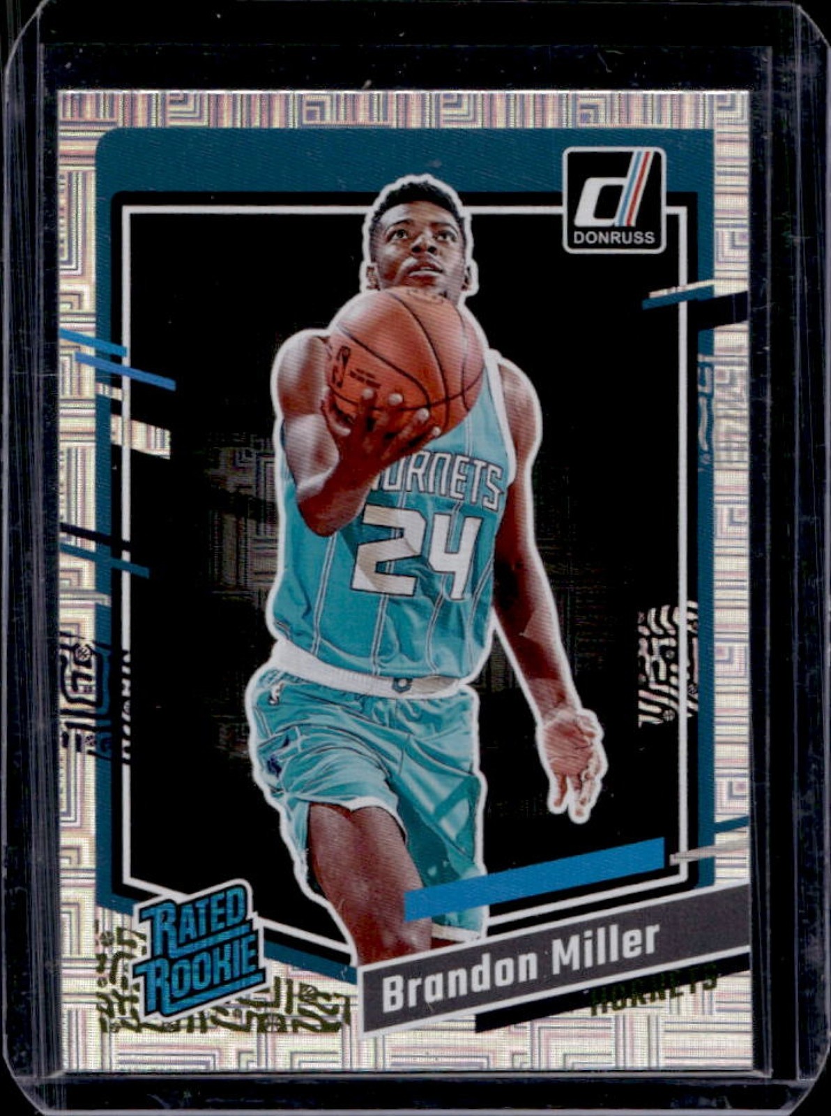 2023-24 Panini Donruss Brandon Miller Choice RC Rated #226 Hornets Rookie