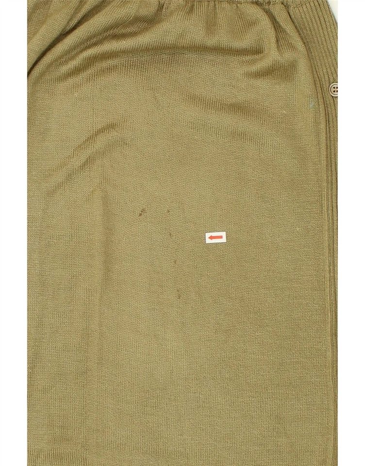 VINTAGE Womens Maxi Skirt W24 XS  Beige Acrylic BJ07 - Image 3 of 4