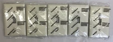 5 CT  Pass & Seymour TP1-LA Lt Almond 1-Gang Toggle TradeMaster Wallplate Cover
