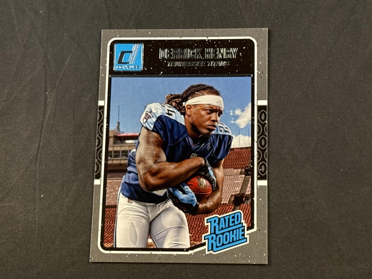 2016 PANINI DONRUSS NFL FOOTBALL DERRICK HENRY #365 RATED ROOKIE CARD RAVENS RC