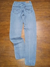 Levi  s 721 Women  s Jeans Size 26 High Rise Skinny Light Wash Blue Denim