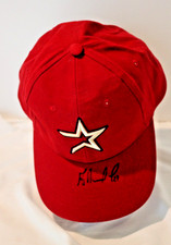 Jose Altuve Signed Houston Astros Hat Autographed Red Star Cap PSA COA X82217