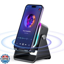 Induction Speaker with Phone Stand 5 in 1 Wireless Induction Blue
