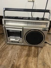 Vintage Panasonic RX-1460 Boom Box Radio Cassette tape Player Tested power cord