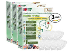 3X Moringa Berberine x NAD 10 in 1 Advanced Metabolic Nano Microneedle Patches