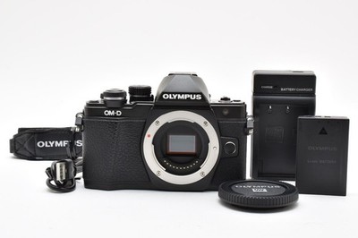 Olympus OM-D E-M10 Mark II Black Mirrorless Digital Camera Body MFT Micro 16MP