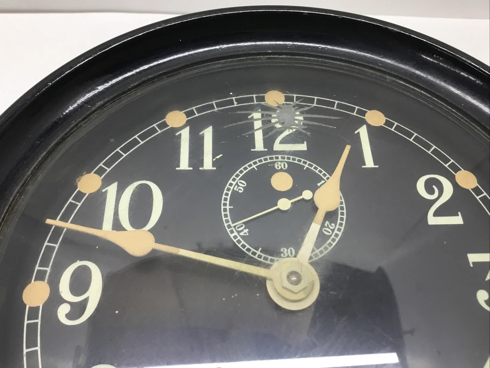 WWll Seth Thomas Mark l Reloj de Cubierta Marina de los Estados Unidos #16747, 1942...[S13-3] Foto 2 de 4