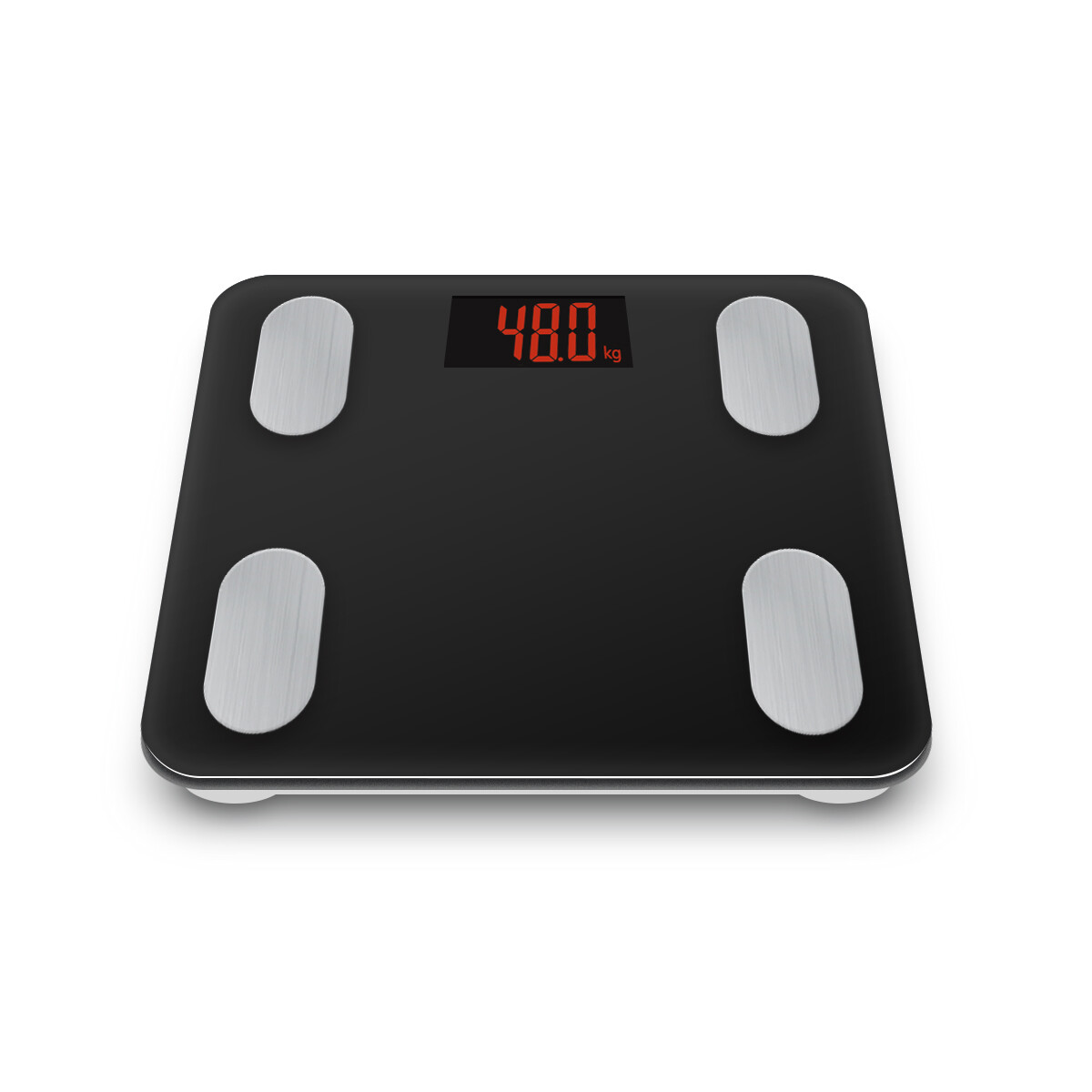 New Electronic Digital Glass Bathroom Scale Scales 180KG Black White