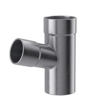Fallrohrabzweig Y-Stück 72 Grad aus Titanzink 100mm 80mm  87mm Regenrohrabzweige