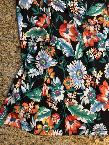 Susan Graver bunte Blumen Langarm künstlerisch Pullover Freizeit Arbeit Größe 2x - Bild 6 von 10
