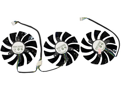 Grafikkarte Lüfter Kühler Fan für Zotac 2080/2080Ti AMP-Edition GA92S2U-PFTb