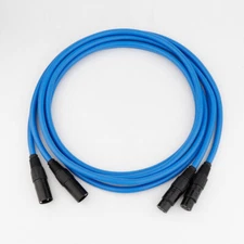 1 Pair Silver Plated HIFI Balanced XLR Cable HIFI Audio OCC Balance Signal Wire