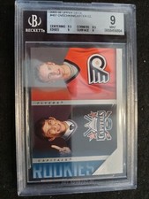 2005-06 ALEXANDER OVECHKIN / JEFF CARTER  BGS 9 UPPER DECK  # 487  CHECKLIST