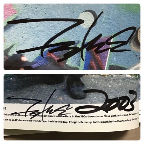 Futura autograph Released by A BATHING APE GALLERY "Shawn Mortensen Photo Book" - Picture 1 of 10