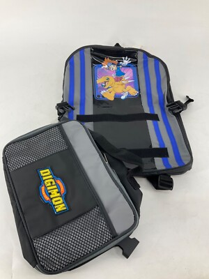 NOS Digimon Digital Monsters Insulated Kids Backpack New with Tags