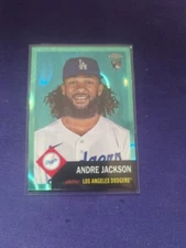2022 TOPPS CHROME PLATINUM ANNIVERSARY AQUA LAVA REFRACTOR /299 ANDRE JACKSON