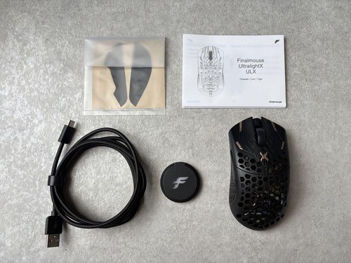 Finalmouse Ultralight X Guardian Cheetah Lightweight Wireless Gaming Mouse Black - Picture 2 of 6