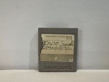 Nintendo GameCube 59 Blocks 4 mb Gray Memory Card DOL-008