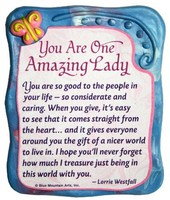 Blue Mountain Arts You Are One Amazing Lady By Lorrie Westfall Sculpted Resin Ma Blue Mountain Arts You Are One Amazing Lady By Lorrie Westfall Sculpted Resin Ma