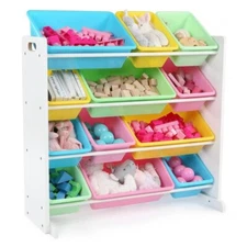 Toy Organizer And Bins Storage Large For Children Kids Small Chest With Shelves