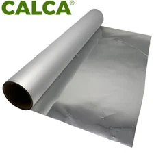 CALCA 13in x 65.6ft DTF Silver Foil Film Roll Cold Peel DTF Film 20m