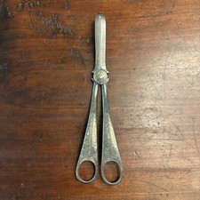 Antique Silver Grape Shears Scissors Walker  Hall Sheffield