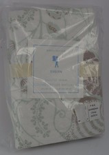POTTERY BARN KIDS EVELYN BUTTERFLY QUILTED SHAM STANDARD GREEN 53A