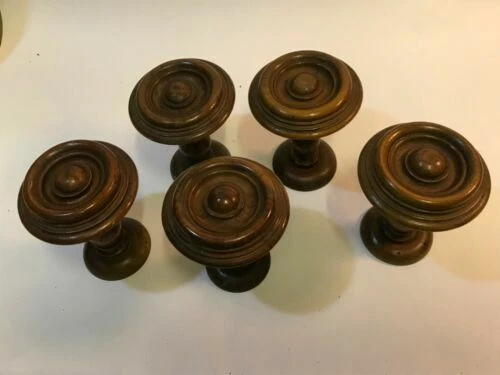 Wooden Antique Original Finial Hardware
