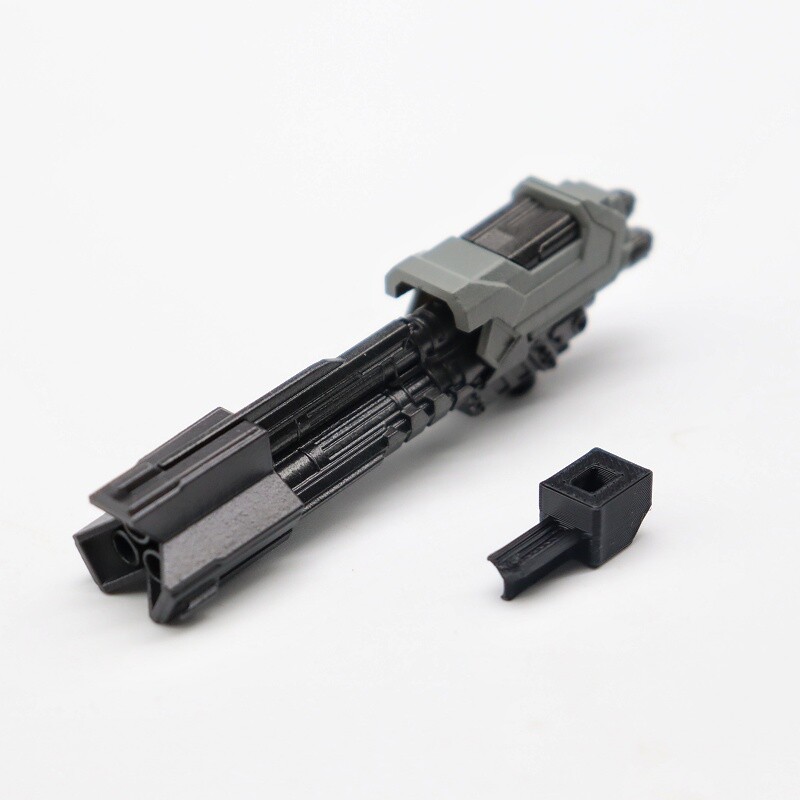 3D DIY Weapon Upgrade Kit Arm Cannon For SS114 Megatank-ZX STUDIO