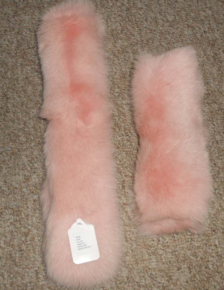 Nieman Marcus, Geniune Fox Fur Hat. Size Small Adrienne Landau Faux Fox Fur Bucket Hat | Neiman Marcus main image 4