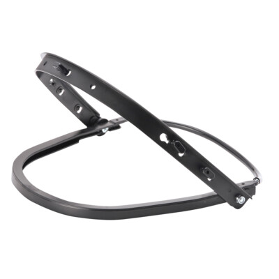 Portwest PW58 Visierträger für Schutzhelm Schwarz Sicherheitshalter 1 Stk.