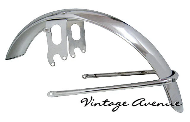 NUEVO GUARDABARROS DELANTERO HONDA CB200 1973-1974 CB200T 1975-1976 [FH1] Foto 2 de 4