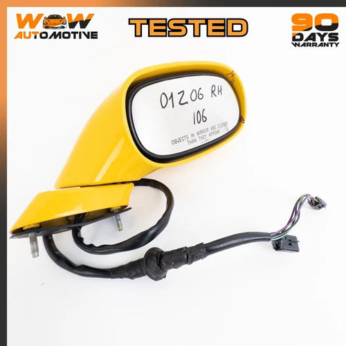 97-04 CHEVROLET CORVETTE C5 FRONT RIGHT PASSENGER SIDE DOOR MIRROR ASSEMBLY OEM