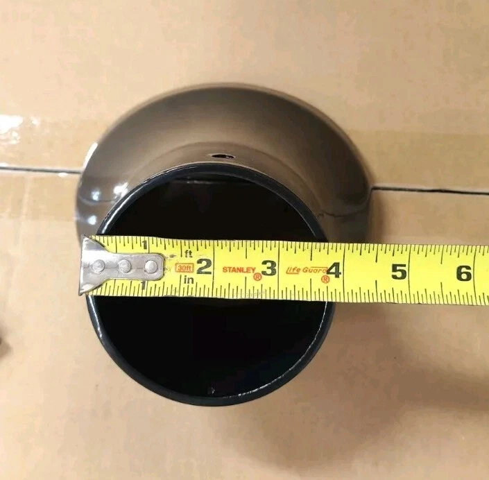 PARA JEEP GRAND CHEROKEE SRT 11-2021 SILENCIADOR NEGRO BRILLANTE PUNTA ESCAPE 1 PIEZA Foto 3 de 4