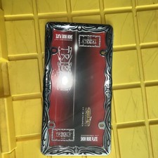 Tribal Chromeblack Metal License Plate Tag Frame For Auto-car-truck