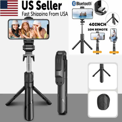 40'' Bluetooth Selfie Stick - Portable Live Stream & Travelers for All Phones
