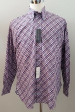 NWT TOMMY HILFIGER MENS 80'S 2PLY FABRIC LONG SLEEVE CLASSIC FIT M 152