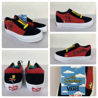 vans bart simpson